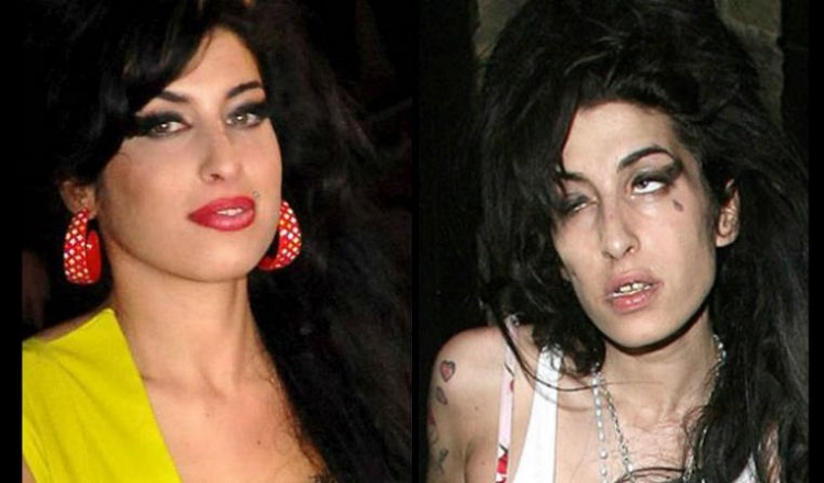 Amy Winehouse e as drogas