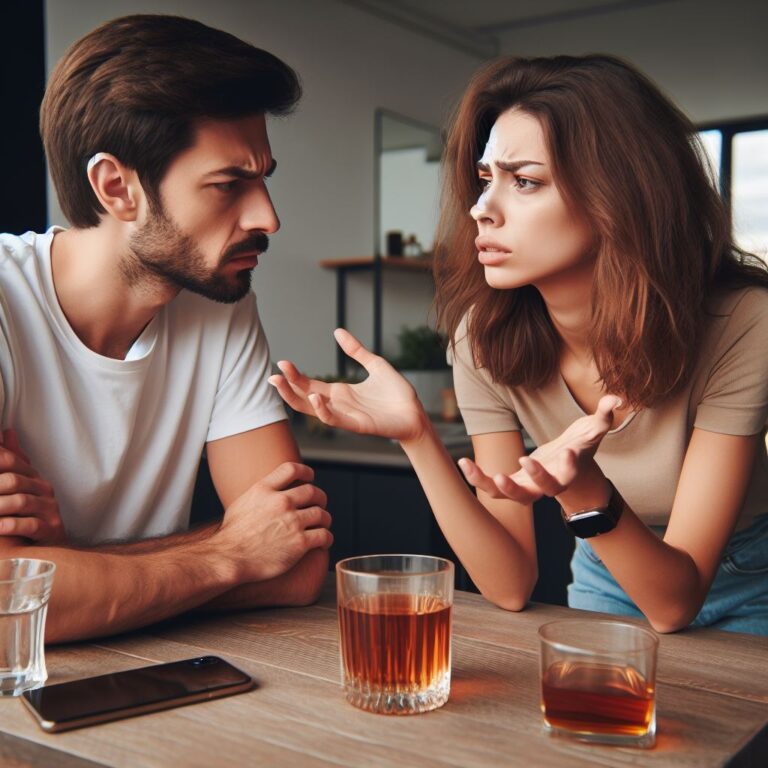 Conflitos e problemas: O álcool pode ser um fator prejudicial nos relacionamentos.