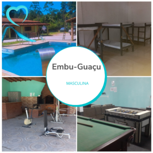 Clínica de Recuperação em SP - Embu-Guaçu - Masculina de Baixo custo