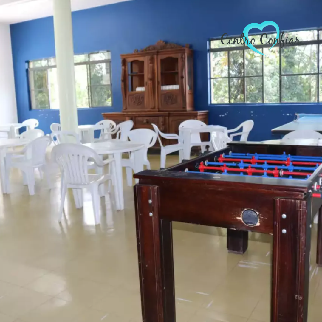 Sala de jogos hospital dependência química Itapecerica