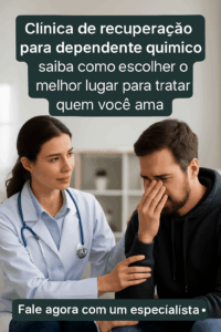 Médica consola homem em sofrimento durante atendimento em clínica de recuperação para dependente químico