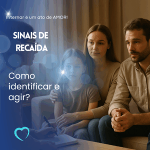 sinais de recaída: acompanhamento profissional