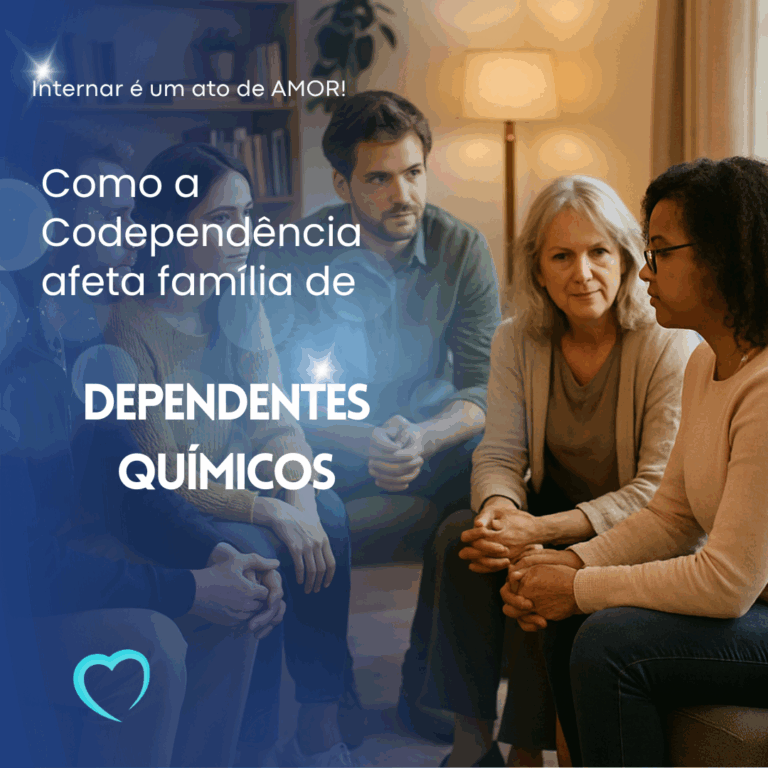 Como A codependência afeta famílias de dependentes químicos